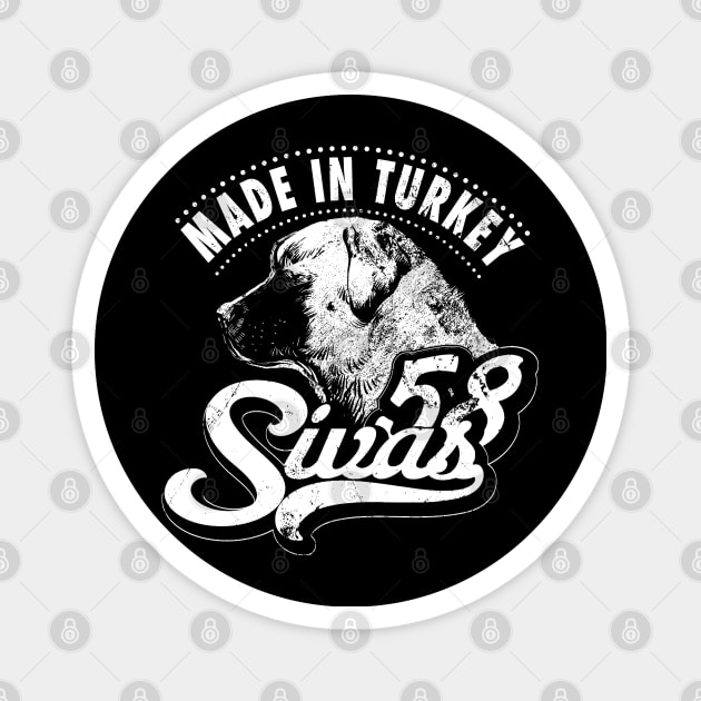 Kangal Sivas Made in Turkey Magnet by Black Tee Inc